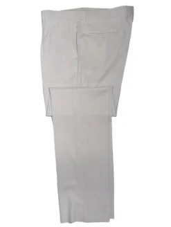Apollo King Solid White Double Breasted Suit 46R