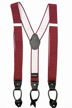 AR Burgundy Suspenders (Braces)
