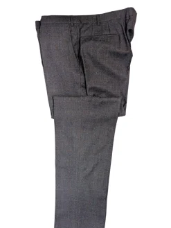 Armani Collezioni Brown And Gray Plaid G-Line Notch Lapel Two Button Suit 48R