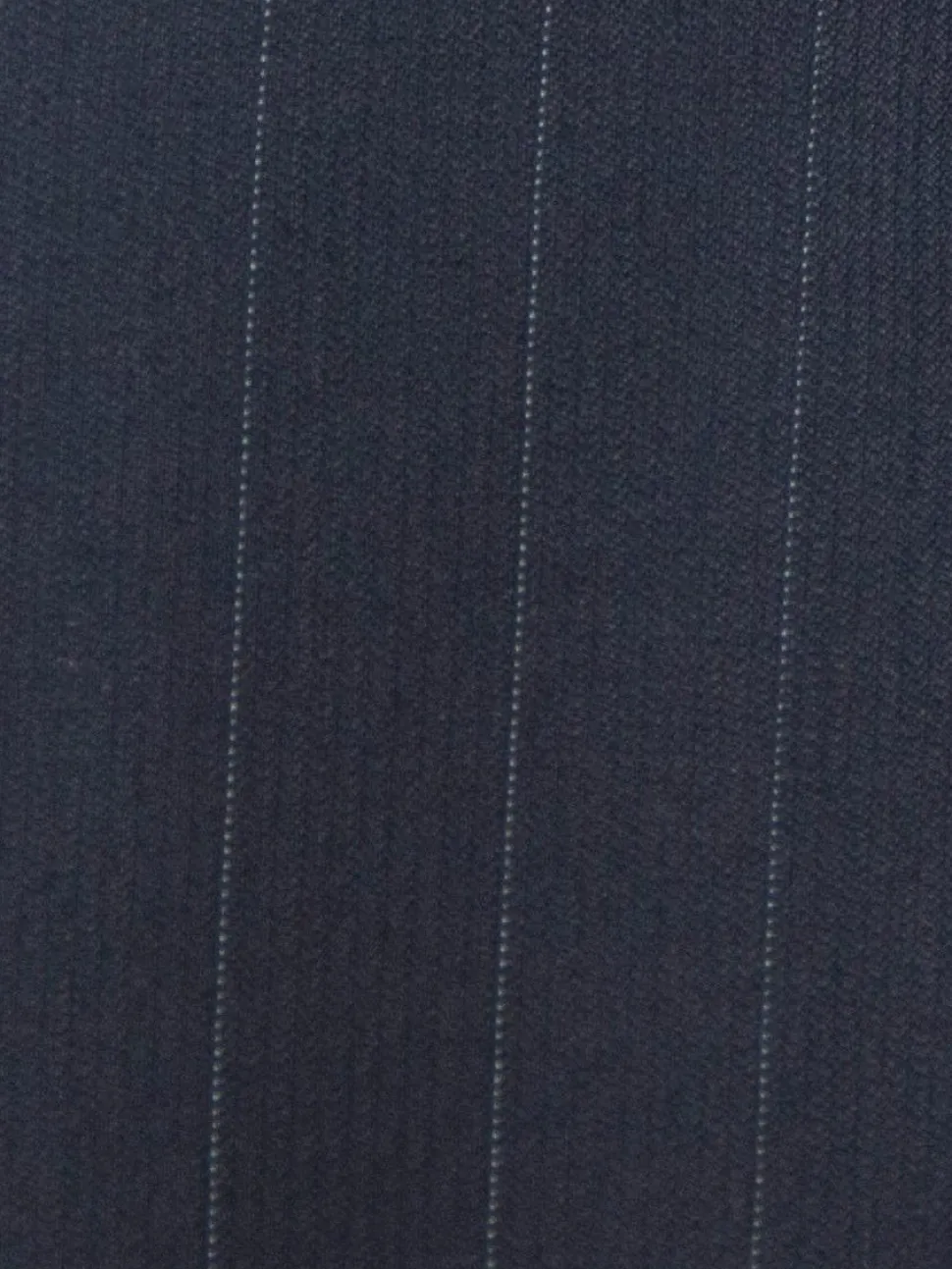 Armani Collezioni Men's 42L Black Pinstripe 100% Wool Slim Fit 2 Piece Suit