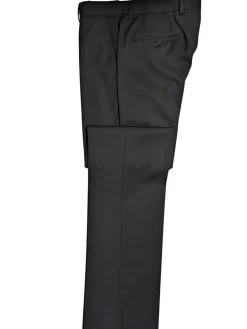 Armani Collezioni Navy Textured Slim Fit Notch Lapel 3 Piece Wool Suit 36R