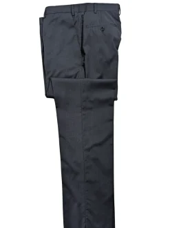 Armani Collezioni Navy Tonal Pinstriped Notch Lapel Wool 2-Button Suit - 44R