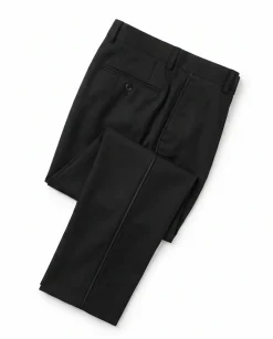 Armani Collezioni Solid Black Modern Fit Shawl Lapel 2-Button 3 piece Wool Tuxedo 34R