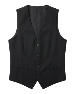 Armani Collezioni Solid Black Modern Fit Shawl Lapel 2-Button 3 piece Wool Tuxedo 34R