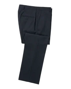 Arthur Black Black Wool Slim Fit Notch Lapel 2-Button Suit