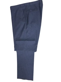 Canali Blue Micro Check 100% Wool 2 Button Suit 48R