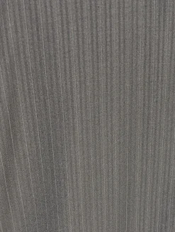 Canali Brown Pinstriped 100% Wool Suit 48L