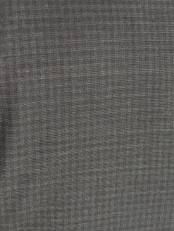 Canali Charcoal Micro Check 100% Wool Suit 40R