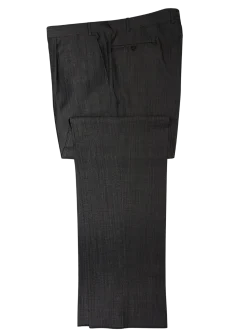 Canali Dark Gray Herringbone Wool Blend 3-Button Suit 48L