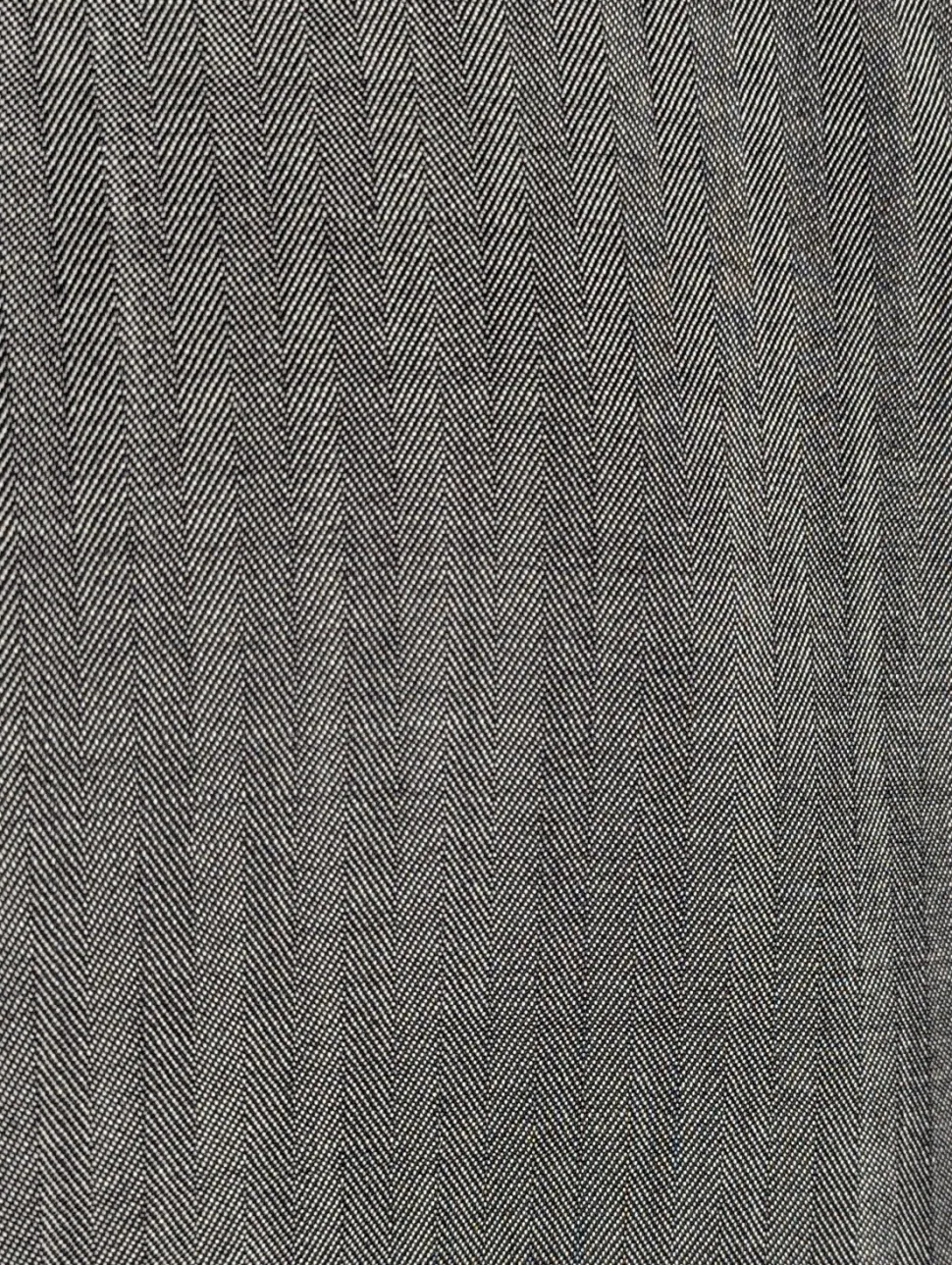 Canali Dark Gray Herringbone Wool Blend 3-Button Suit 48L