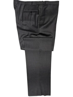 Canali Gray Nailhead 100% Wool Suit 52L