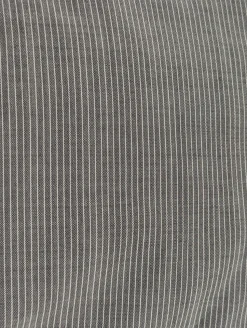 Canali Light Gray Pinstripe Wool Blend Suit 38R