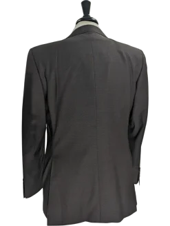 Canali Men's Brown Striped 100% Wool Suit 38R