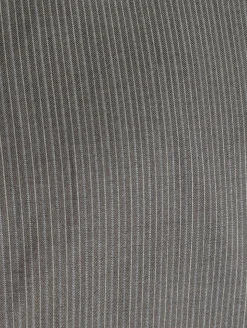 Canali Men's Gray Pinstripe 100% Wool Suit 40L