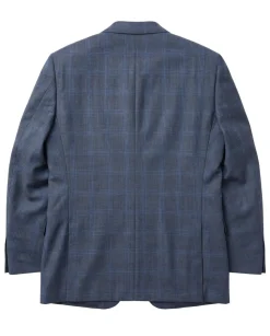 Canali 1934 Mens Gray Windowpane Notch Lapel 2 Button Wool Suit - 46L