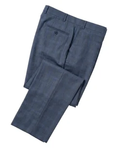 Canali 1934 Mens Gray Windowpane Notch Lapel 2 Button Wool Suit - 46L