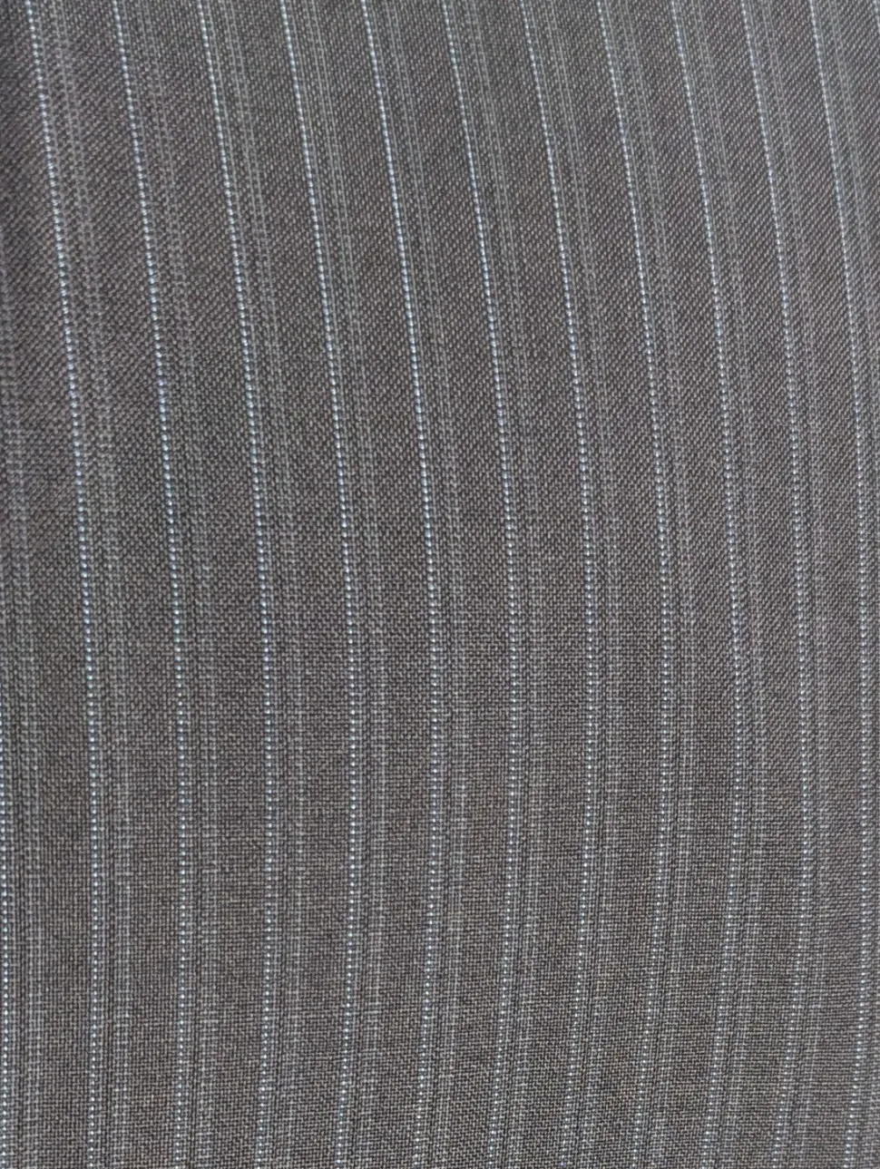 Canali Navy Pinstriped Fully-Canvassed 100% Wool Suit 40L
