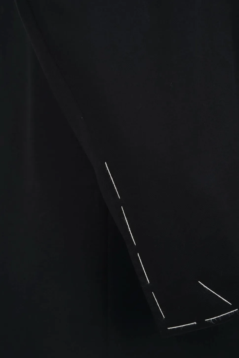 Canali Solid Black 100% Wool 2 Button Suit 46L