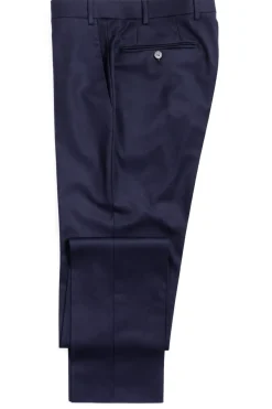 Canali Solid Navy Slim Fit Shawl Lapel Wool 3-Piece Suit 38R