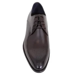 Carrucci Men's Genuine Leather Brown Lace Up Oxford Brogues Dress Shoes