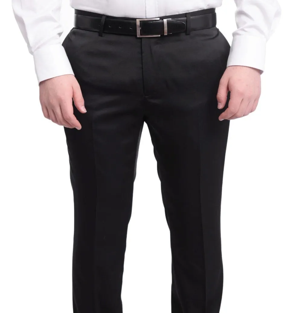 Cemden Extra Slim Fit White Textured One Button Tuxedo With Matching Vest