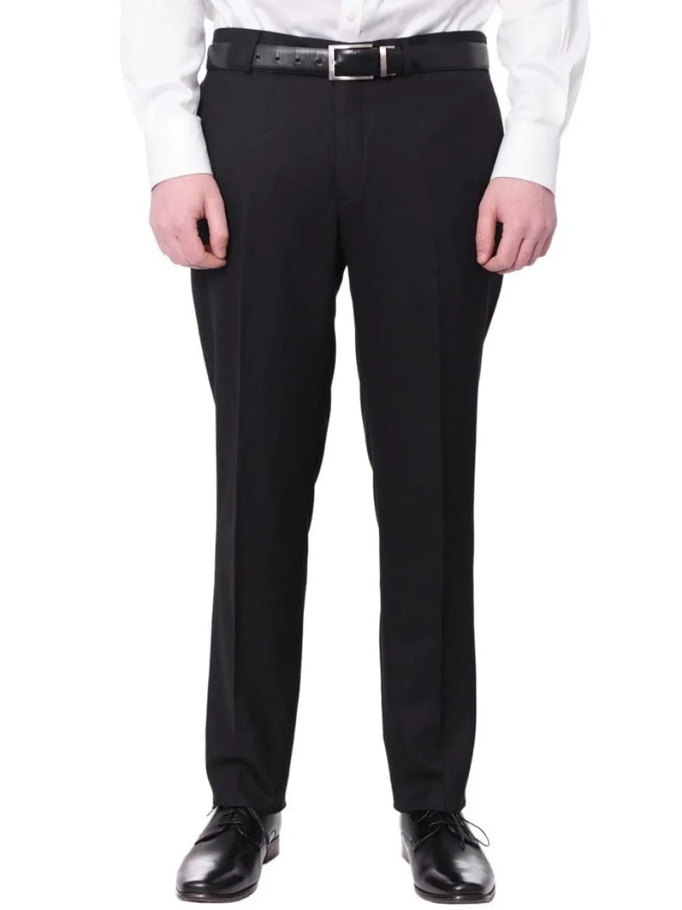 Cemden Mens Slim Fit Solid Black 1-button 3-piece Tuxedo Suit With Shimmer Lapel