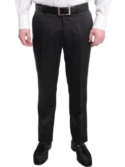 Cemden Slim Fit Green Textured One Button Three Piece Tuxedo Suit