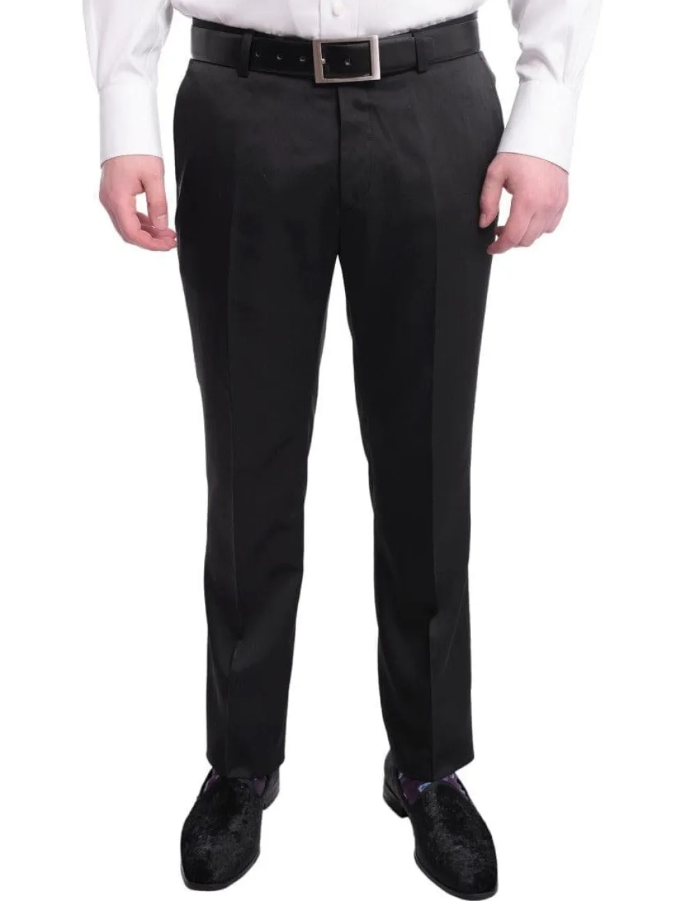 Cemden Slim Fit Textured White One Button Three Piece Tuxedo Suit