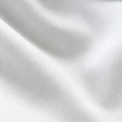 Christopher Morris Solid White Classic Fit Cotton Spread Collar Non-Iron French Cuff Dress Shirt