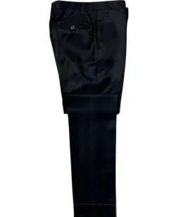 Corneliani Mens Black Textured Fully-Canvassed Shawl Lapel Classic Fit 3-Piece Tuxedo Suit - 36S