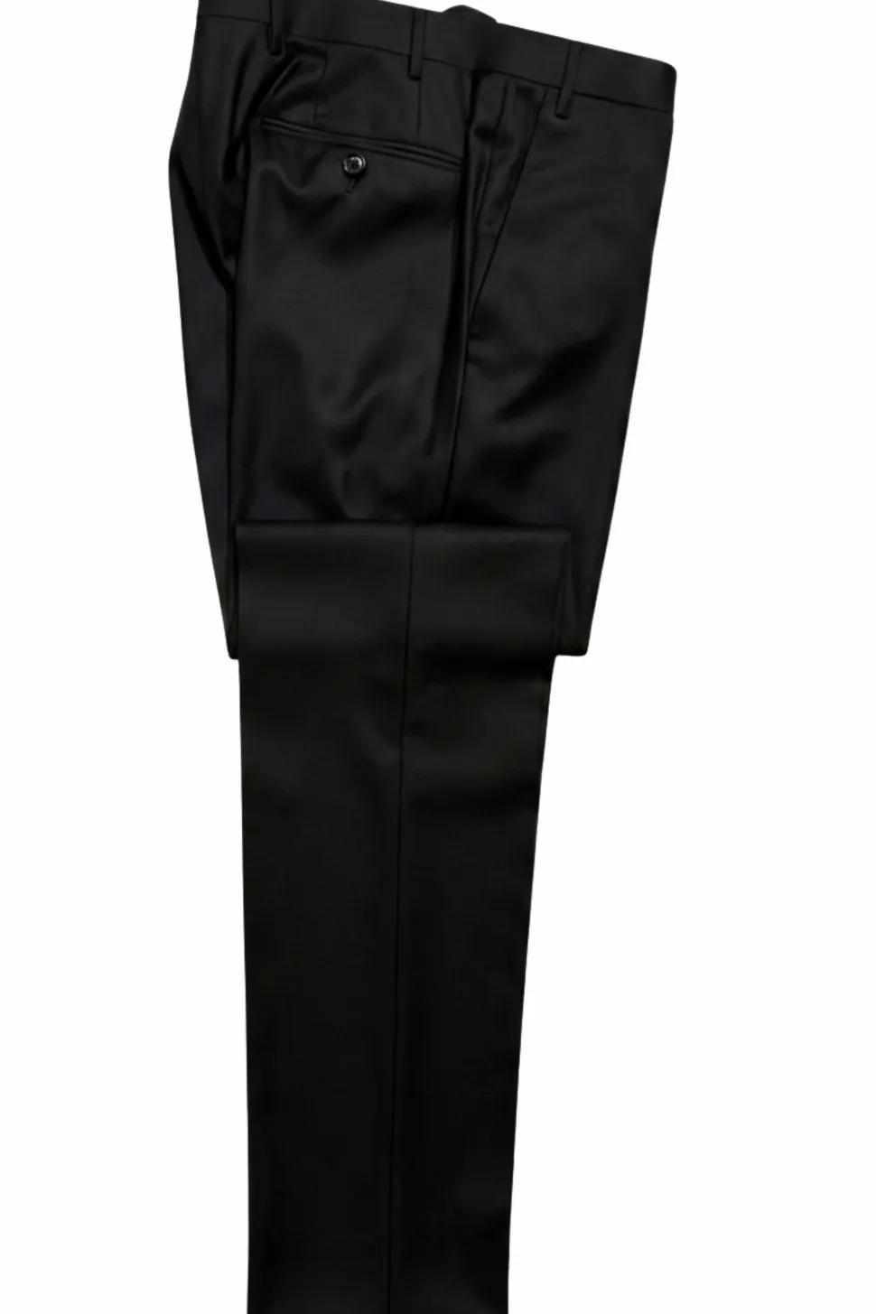 Corneliani Mens Black Textured Fully-Canvassed Shawl Lapel Classic Fit 3-Piece Wool Suit - 42R