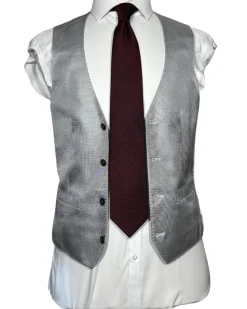 Corneliani Mens Blue Mixed Pattern Fully-Canvassed Peak Lapel Classic Fit 3-Piece Wool Suit - 36R
