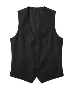 Corneliani Mens Solid Black Fully-Canvassed Shawl Lapel Slim Fit 3-Piece Wool Tuxedo - 38R