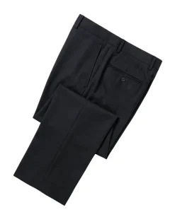 Corneliani Mens Solid Black Fully-Canvassed Shawl Lapel Classic Fit 3-Piece Wool Silk Tuxedo - 36S