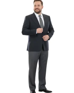 Corneliani 48R 60 Gray Super 130's Wool Morning Tuxedo Suit with Peak Lapels