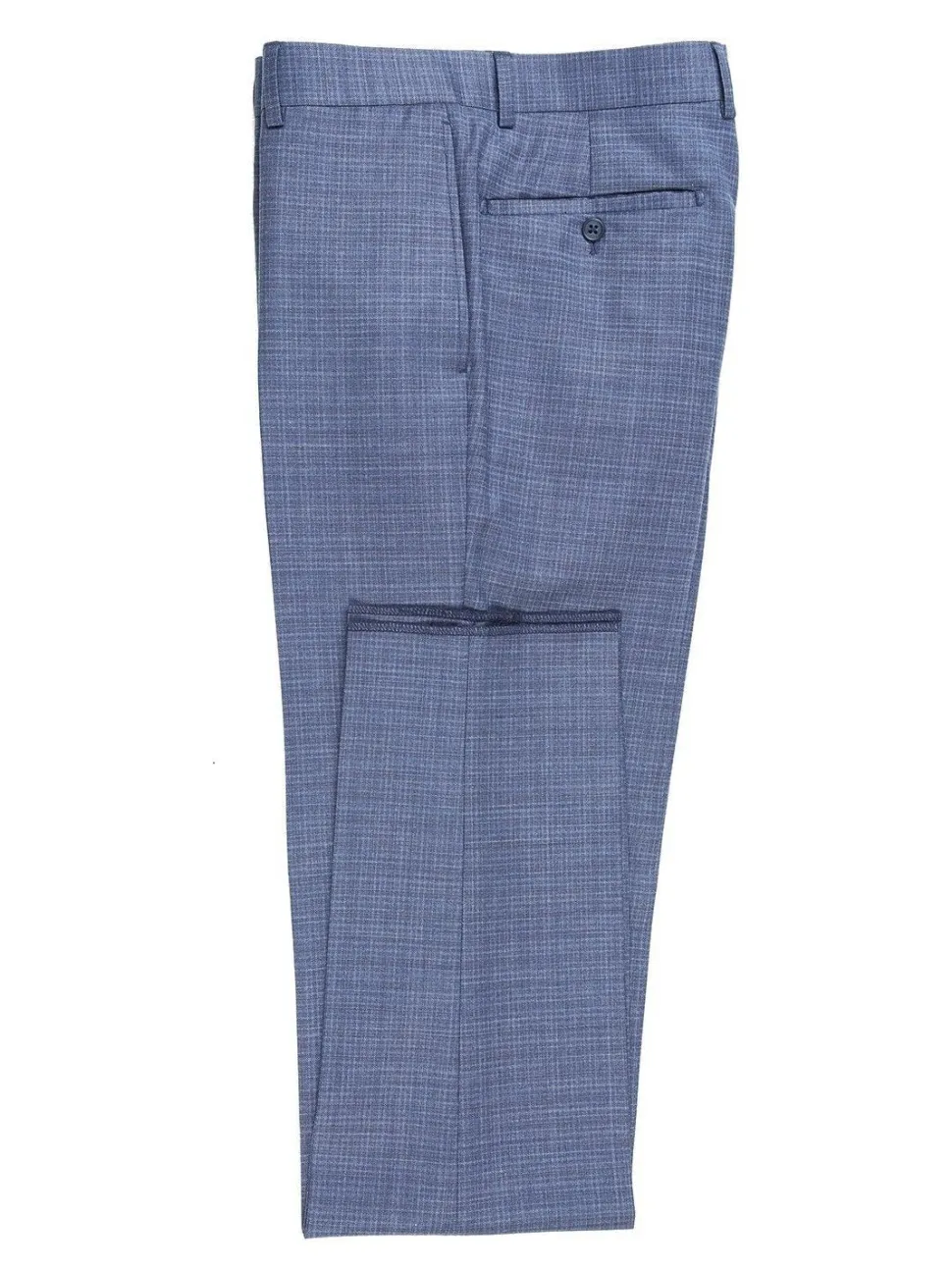 English Laundry Slim Fit Two Button Pale Blue Wool Notch Lapel Suit