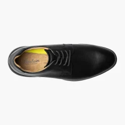 Florsheim Mens Black Lace-up Oxford Leather Dress Shoes