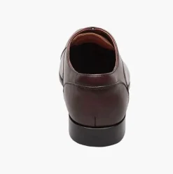 Florsheim Mens Postino Wine Red Oxford Cap Toe Leather Dress Shoes