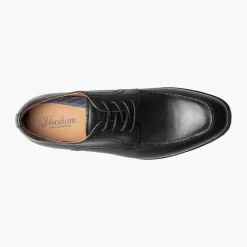 Florsheim Mens Zaffiro Black Lace Up Oxford Leather Dress Shoes