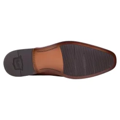 Florsheim Postino Cognac Brown Slip On Leather Dress Shoes