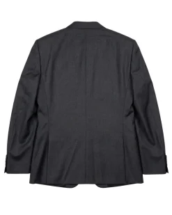 Hugo Boss Black Geometric Texture Slim Fit Notch Lapel Super 100’s Wool 2-Button Suit 42R