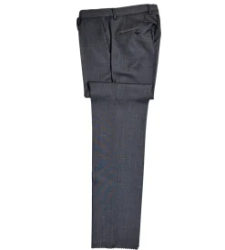 Hugo Boss Charcoal Modern Fit Two Button Closure Notch Lapel Wool Suit