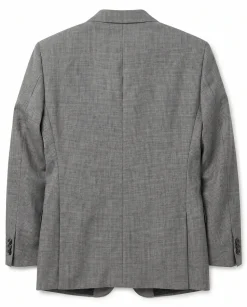Hugo Boss Gray Glen Plaid Classic Fit Notch Lapel Wool 2-Button Suit 38S