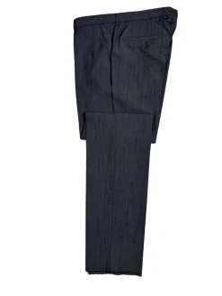Hugo Boss Gray Textured Classic Fit Notch Lapels Wool 2-Button Suit - 40R