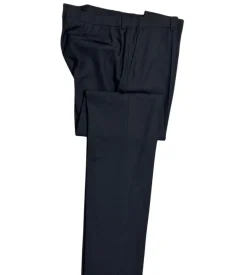 Hugo Boss Mens Black Micro-Check Notch Lapels Slim Fit 2 Button Wool Suit - 44L