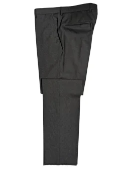 Hugo Boss Slim Fit Textured Charcoal Notch Lapel Two Button Wool Suit