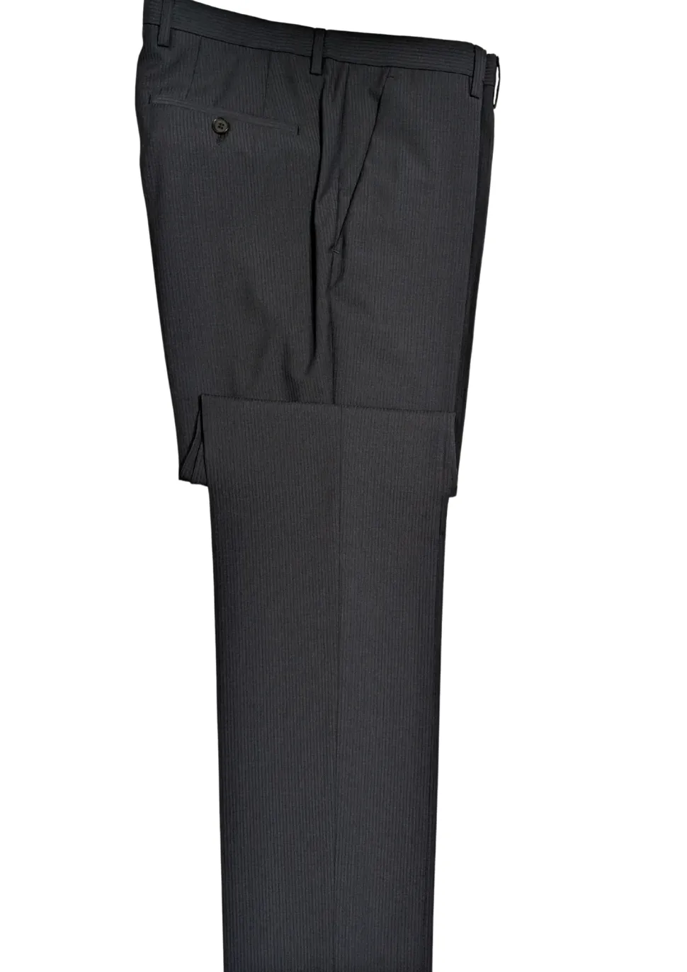 Hugo Boss Slim Fit Tonal Navy Micro-Check Notch Lapel Two Button Wool Suit