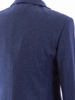 John Varvatos BLEECKER Blue Two Button Stretch Wool Blend Blazer