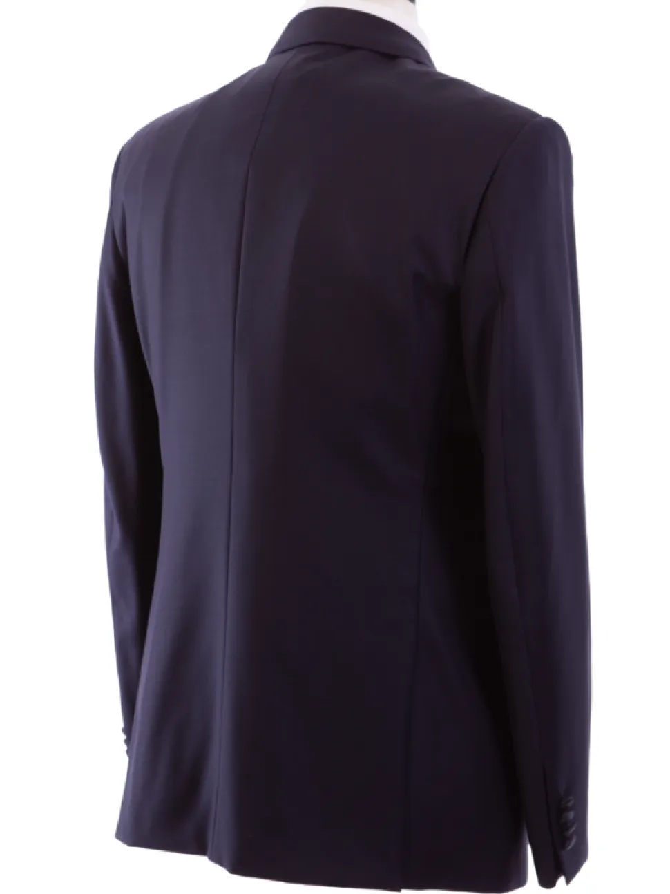 John Varvatos Bleecker Half-Canvassed Mens Navy Tuxedo