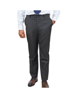 John Varvatos Charcoal Gray 100% Wool Slim Fit Dress Pants